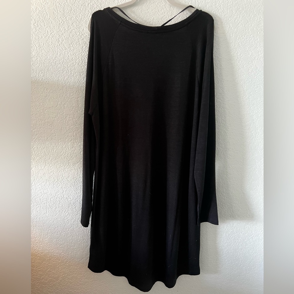 Gap Cold Shoulder light sweater dress